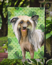 Load image into Gallery viewer, Chinese Crested St Patrick's Garden Flag - Outdoor Decorative Yard Flag BB9833GF