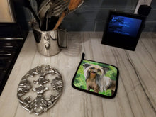 Load image into Gallery viewer, Chinese Crested St Patrick's Pot Holders - Set of 2 - Heat-Resistant Kitchen Essentials BB9833PTHD