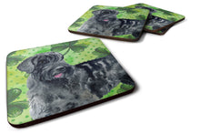 Load image into Gallery viewer, Giant Schnauzer St Patrick's Foam Coaster  BB9834FC