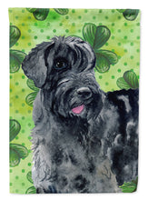 Load image into Gallery viewer, Giant Schnauzer St Patrick's Garden Flag - Outdoor Decorative Yard Flag BB9834GF