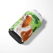 Load image into Gallery viewer, Cavalier Spaniel St Patrick's Can or Bottle Hugger BB9837CC