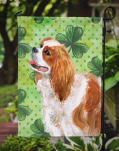 Load image into Gallery viewer, Cavalier Spaniel St Patrick's Garden Flag - Outdoor Decorative Yard Flag BB9837GF