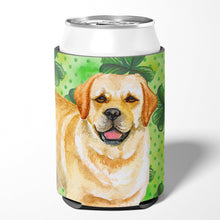 Load image into Gallery viewer, Golden Retriever St Patrick's Can or Bottle Hugger