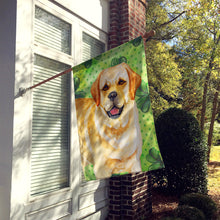 Load image into Gallery viewer, Golden Retriever St Patrick's Flag Canvas House Size BB9838CHF