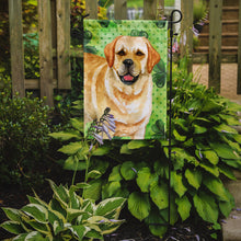 Load image into Gallery viewer, Golden Retriever St Patrick's Garden Flag - Outdoor Decorative Yard Flag BB9838GF