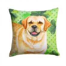 Load image into Gallery viewer, Golden Retriever St Patrick's Throw Pillow - 14x14 Decorative Pillow – Art for Your Home &amp; Patio BB9838PW1414