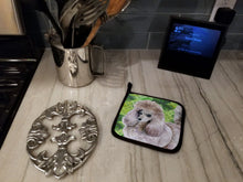 Load image into Gallery viewer, Poodle St Patrick's Pot Holders - Set of 2 - Heat-Resistant Kitchen Essentials BB9839PTHD