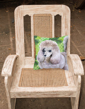 Load image into Gallery viewer, Poodle St Patrick's Fabric Decorative Pillow BB9839PW1818
