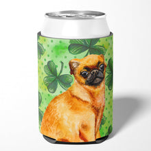 Load image into Gallery viewer, Small Brabant Griffon St Patrick's Can or Bottle Hugger BB9841CC