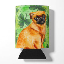 Load image into Gallery viewer, Small Brabant Griffon St Patrick's Can or Bottle Hugger BB9841CC