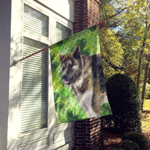 Load image into Gallery viewer, American Akita St Patrick's Flag Canvas House Size BB9843CHF