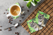 Load image into Gallery viewer, American Akita St Patrick's Coasters - Set of 4 Lightweight Foam, Absorbent Drink Coasters