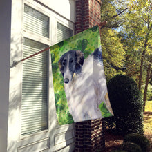 Load image into Gallery viewer, Borzoi St Patrick's Flag Canvas House Size BB9846CHF