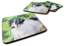 Load image into Gallery viewer, Borzoi St Patrick's Foam Coaster  BB9846FC