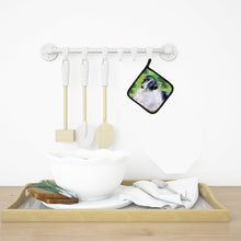 Load image into Gallery viewer, Borzoi St Patrick's Pot Holders - Set of 2 - Heat-Resistant Kitchen Essentials BB9846PTHD
