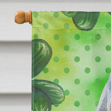 Load image into Gallery viewer, Weimaraner St Patrick's Flag Canvas House Size BB9848CHF