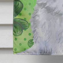 Load image into Gallery viewer, Maremma Sheepdog St Patrick's Flag Canvas House Size BB9849CHF