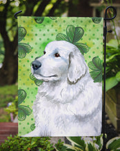 Load image into Gallery viewer, Maremma Sheepdog St Patrick's Garden Flag - Outdoor Decorative Yard Flag BB9849GF