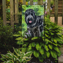 Load image into Gallery viewer, Black Russian Terrier St Patrick's Garden Flag - Outdoor Decorative Yard Flag BB9851GF