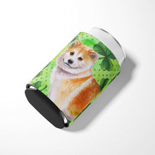 Load image into Gallery viewer, Shiba Inu St Patrick's Can or Bottle Hugger BB9852CC