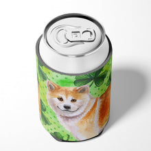 Load image into Gallery viewer, Shiba Inu St Patrick's Can or Bottle Hugger BB9852CC