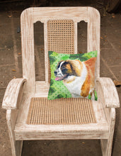 Load image into Gallery viewer, Saint Bernard St Patrick's Fabric Decorative Pillow BB9853PW1818