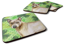 Load image into Gallery viewer, Thai Ridgeback St Patrick's Foam Coaster  BB9854FC