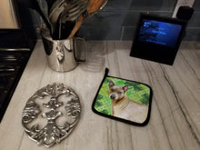 Load image into Gallery viewer, Thai Ridgeback St Patrick's Pot Holders - Set of 2 - Heat-Resistant Kitchen Essentials BB9854PTHD