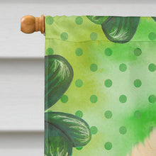 Load image into Gallery viewer, Pomeranian St Patrick's Flag Canvas House Size BB9856CHF