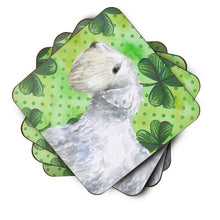 Load image into Gallery viewer, Sealyham Terrier St Patrick's Foam Coaster  BB9858FC