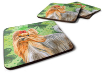 Load image into Gallery viewer, Yorkshire Terrier St Patrick's Foam Coaster  BB9859FC