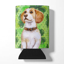Load image into Gallery viewer, Beagle St Patrick's Can or Bottle Hugger BB9860CC