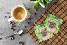 Load image into Gallery viewer, French Bulldog St Patrick's Foam Coaster  BB9862FC