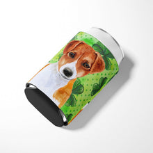 Load image into Gallery viewer, Jack Russell Terrier St Patrick's Can or Bottle Hugger BB9863CC