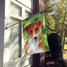 Load image into Gallery viewer, Jack Russell Terrier St Patrick's Flag Canvas House Size BB9863CHF