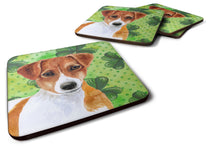 Load image into Gallery viewer, Jack Russell Terrier St Patrick's Foam Coaster  BB9863FC