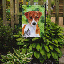 Load image into Gallery viewer, Jack Russell Terrier St Patrick's Garden Flag - Outdoor Decorative Yard Flag BB9863GF