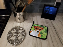 Load image into Gallery viewer, Jack Russell Terrier St Patrick's Pot Holders - Set of 2 - Heat-Resistant Kitchen Essentials BB9863PTHD