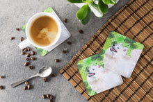Load image into Gallery viewer, Samoyed St Patrick's Foam Coaster  BB9865FC