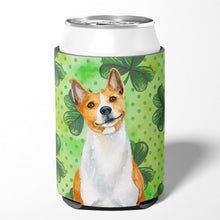 Load image into Gallery viewer, Basenji St Patrick's Can or Bottle Hugger BB9866CC