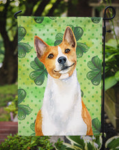 Load image into Gallery viewer, Basenji St Patrick's Garden Flag - Outdoor Decorative Yard Flag BB9866GF