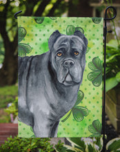Load image into Gallery viewer, Cane Corso St Patrick's Garden Flag - Outdoor Decorative Yard Flag BB9868GF