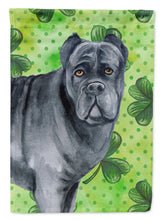 Load image into Gallery viewer, Cane Corso St Patrick's Garden Flag - Outdoor Decorative Yard Flag BB9868GF