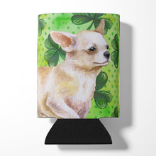 Load image into Gallery viewer, Chihuahua Leg up St Patrick's Can or Bottle Hugger