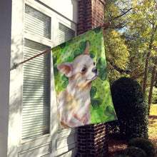 Load image into Gallery viewer, Chihuahua Leg up St Patrick's Flag Canvas House Size BB9871CHF