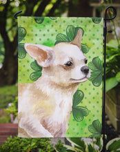 Load image into Gallery viewer, Chihuahua Leg up St Patrick's Garden Flag - Outdoor Decorative Yard Flag BB9871GF