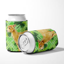 Load image into Gallery viewer, Italian Greyhound St Patrick's Can or Bottle Hugger BB9872CC