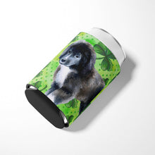 Load image into Gallery viewer, Newfoundland Puppy St Patrick's Can or Bottle Hugger BB9873CC