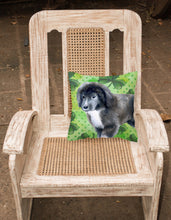 Load image into Gallery viewer, Newfoundland Puppy St Patrick's Fabric Decorative Pillow BB9873PW1818