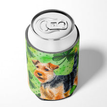 Load image into Gallery viewer, Welsh Terrier St Patrick's Can or Bottle Hugger BB9874CC
